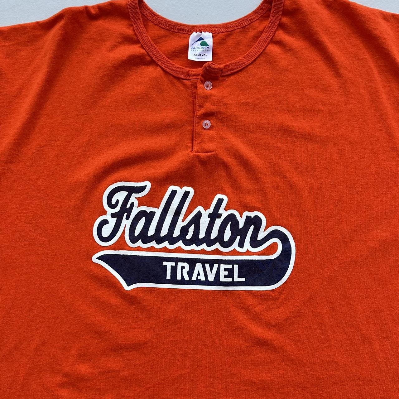 Orange Fallston Baseball 90s Vintage T-shirt - 2XL
