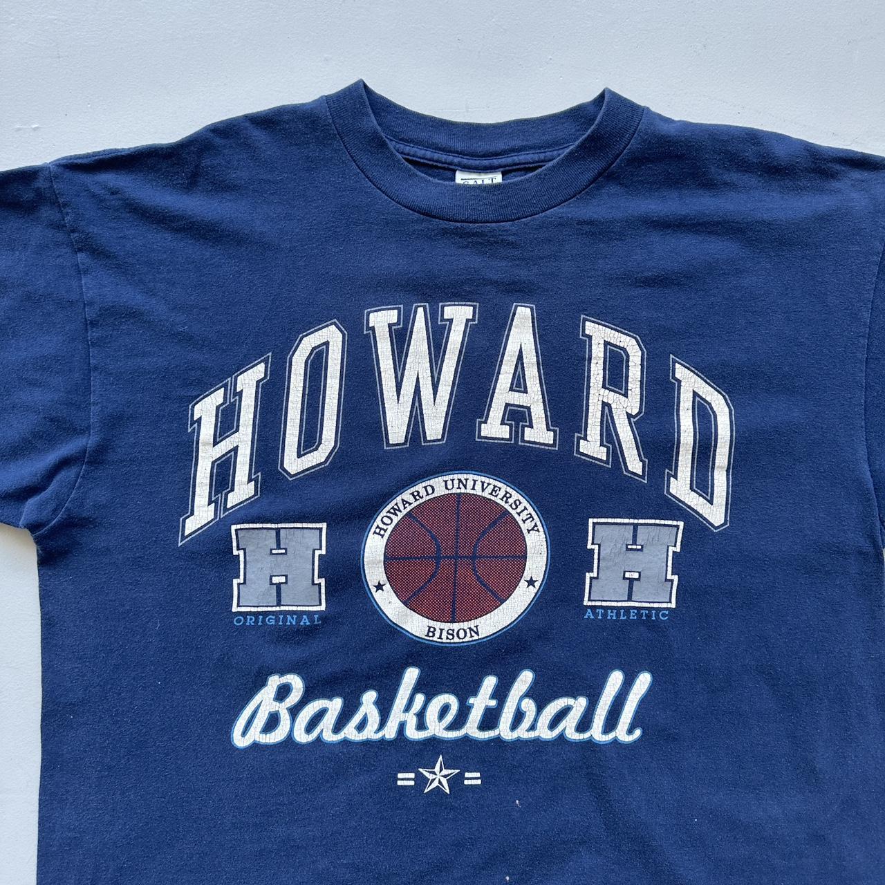 Howard Basketball Navy 90s Vintage T-shirt - XL