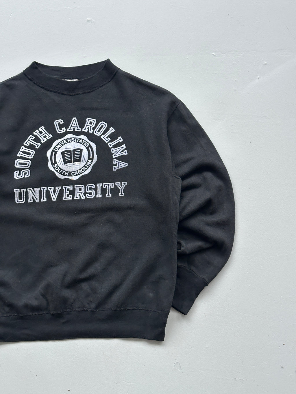 Black South Carolina University 60's/70's Vintage Sweatshirt - XS/Small