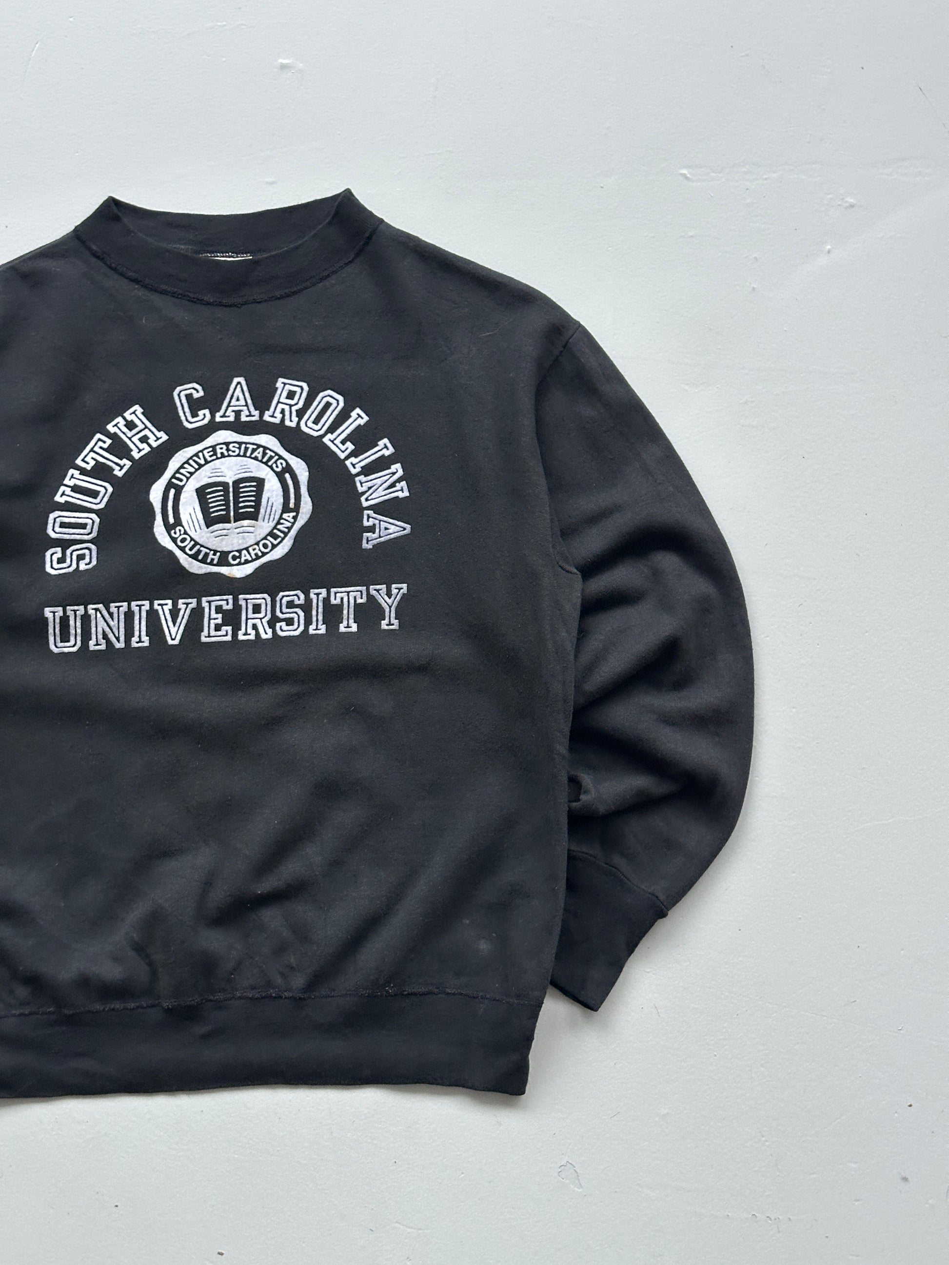 Black South Carolina University 60's/70's Vintage Sweatshirt - XS/Small