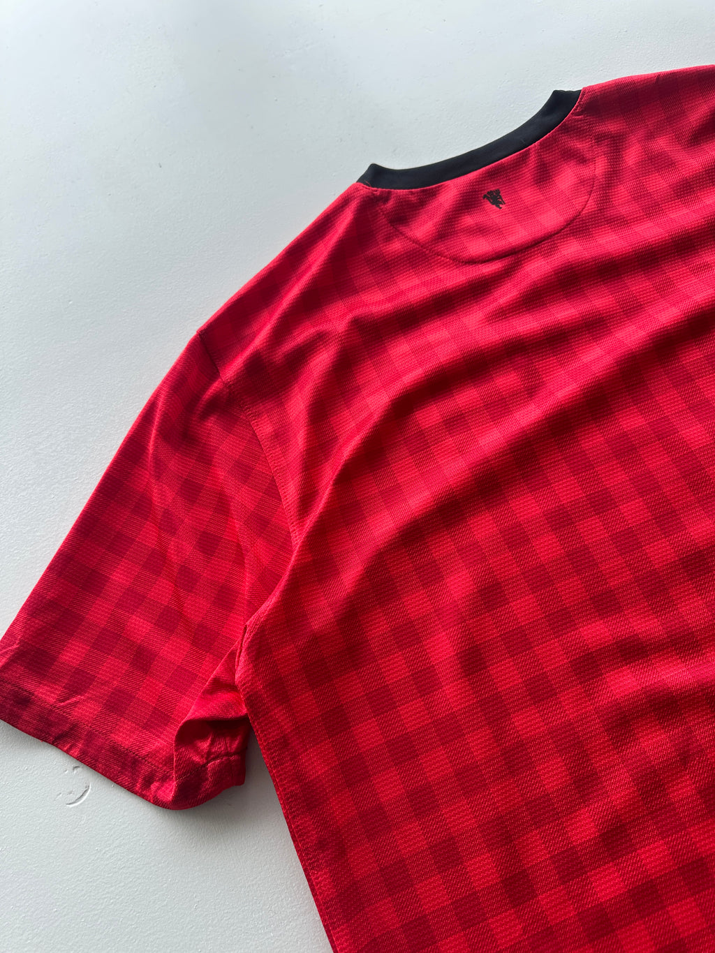 Nike Manchester United AON Chequered Home Vintage Football Shirt - XL
