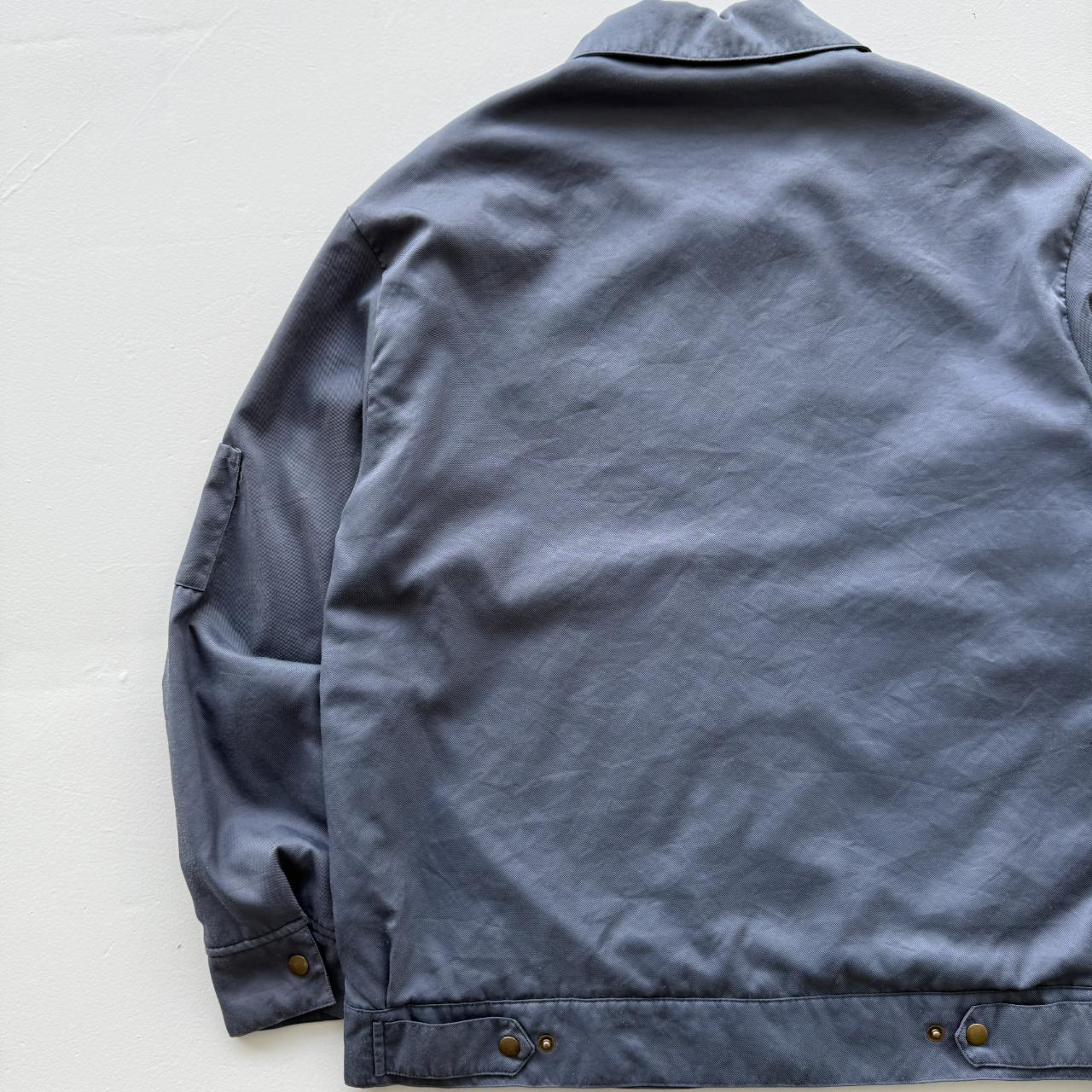 Navy Blue Dickies Eisenhower Workwear Harrington 90s Vintage Jacket - XL