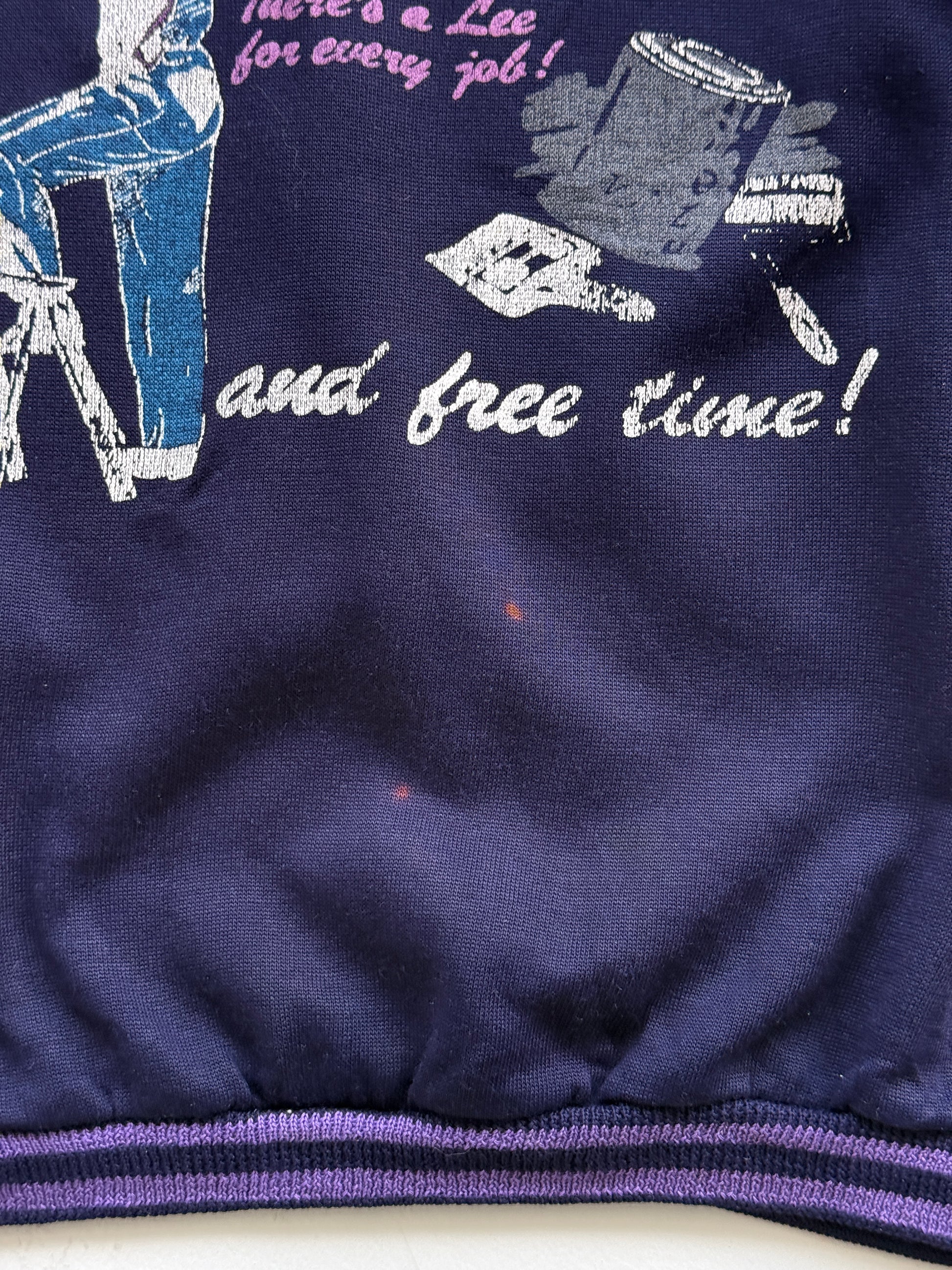 Lee Famous Guarantee Union Made 90's Vintage Sweatshirt - XL