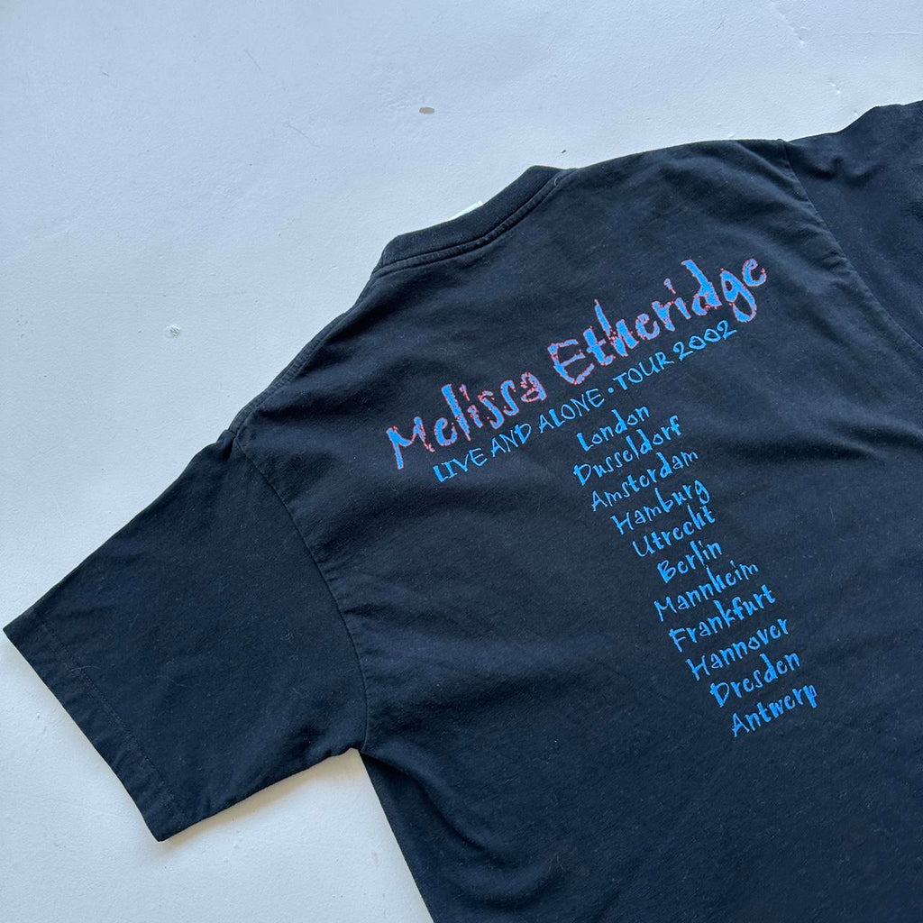 Melissa Etheridge Black 00s Vintage T-shirt - Large