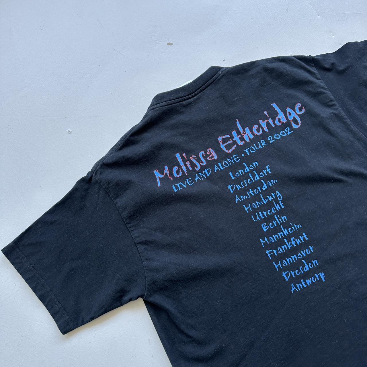 Melissa Etheridge Black 00s Vintage T-shirt - Large