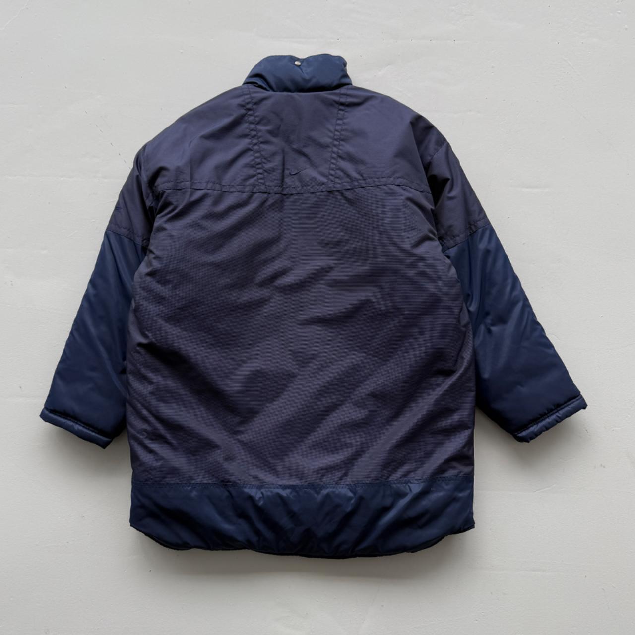 Navy Nike 90's Heavy Duty Quilted Jacket - XL
