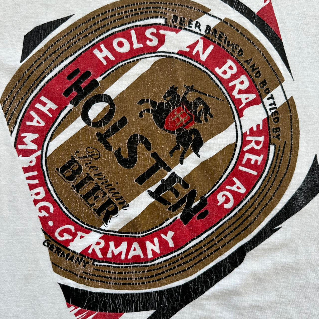 White Holsten Vintage 90s T-shirt - XL