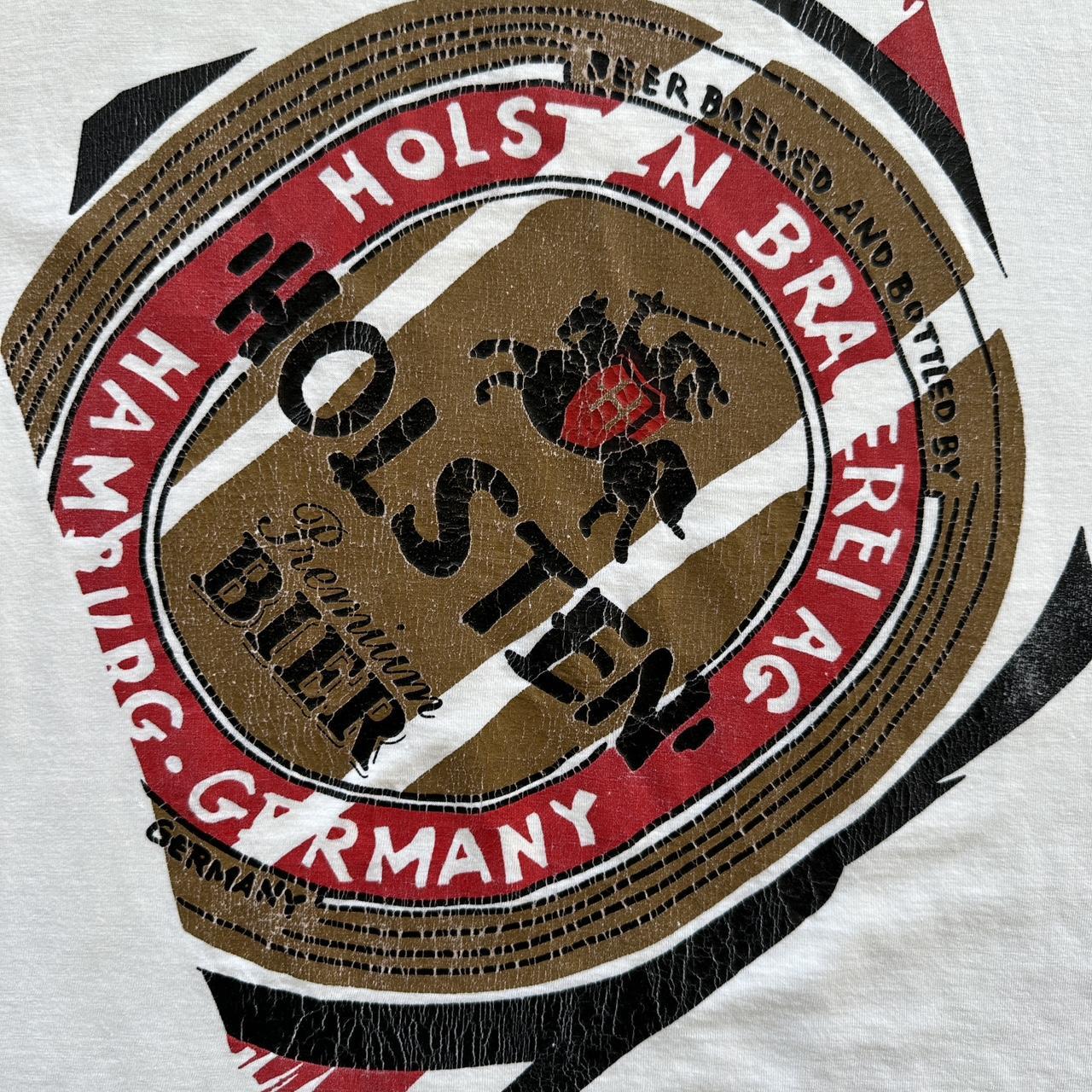 White Holsten Vintage 90s T-shirt - XL