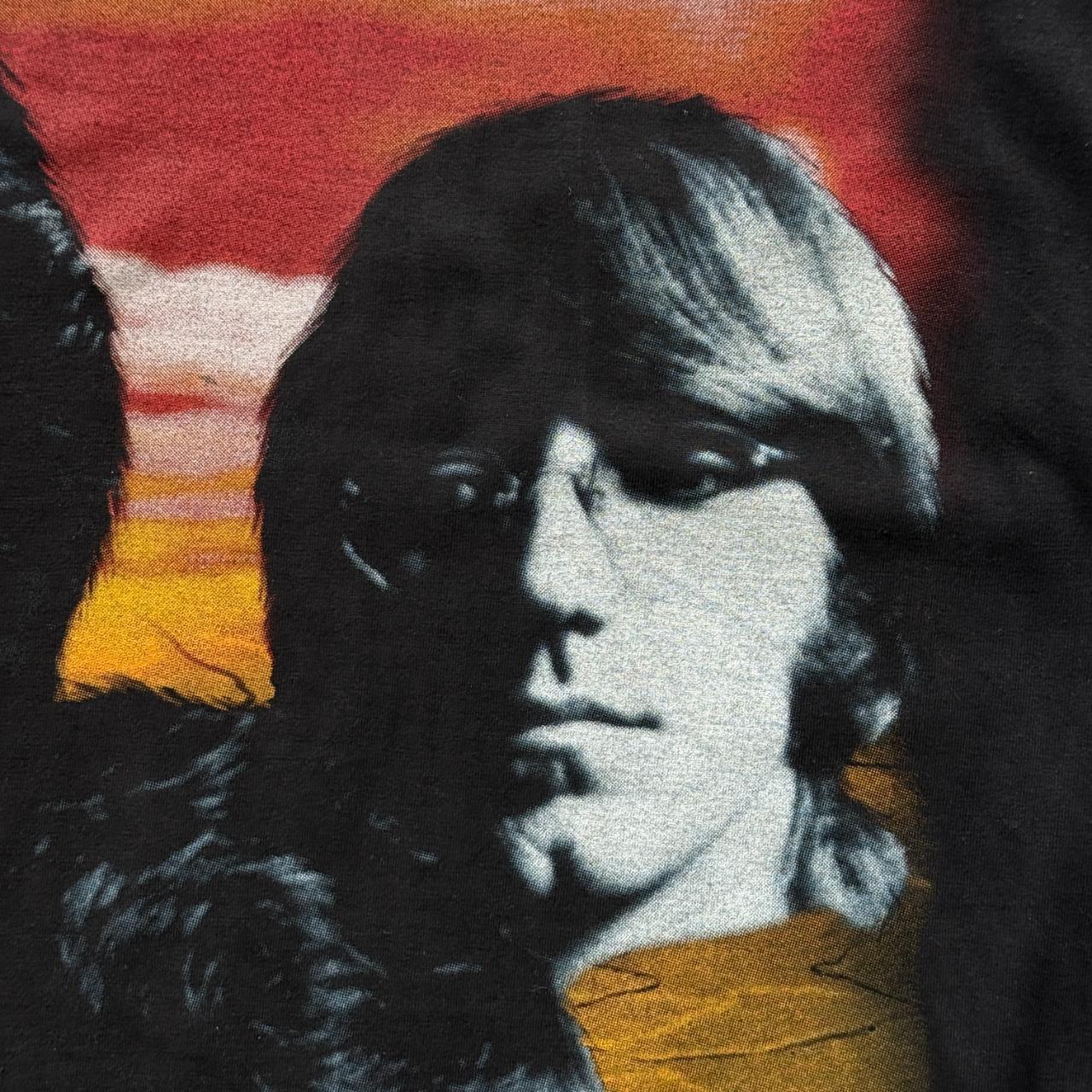 Black The Doors Jim Morrison Turbo Gadget Rare Vintage 90's Band T-shirt - XL