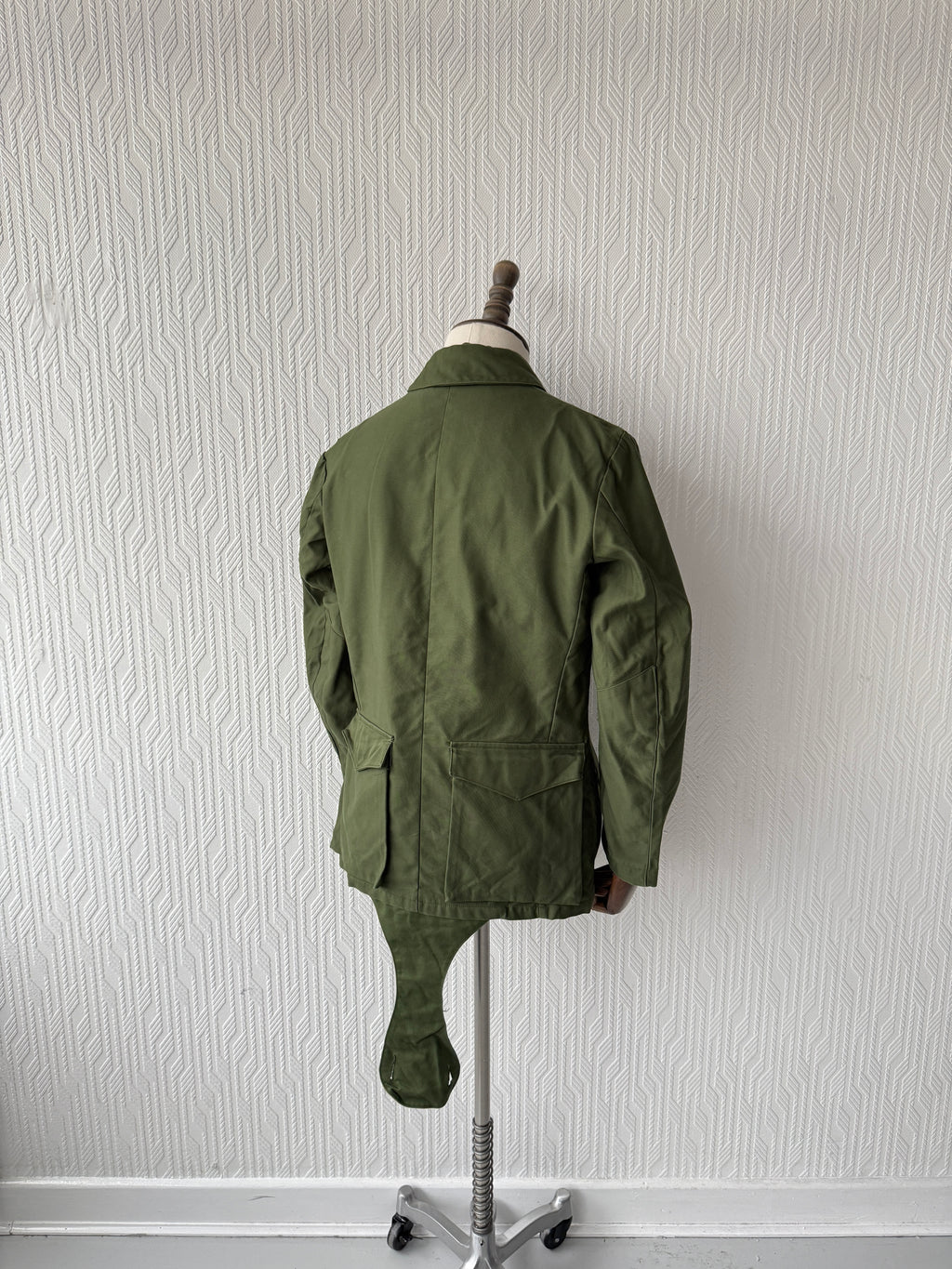 Vintage 70s Swedish C48 Military Tanker Jacket - Medium