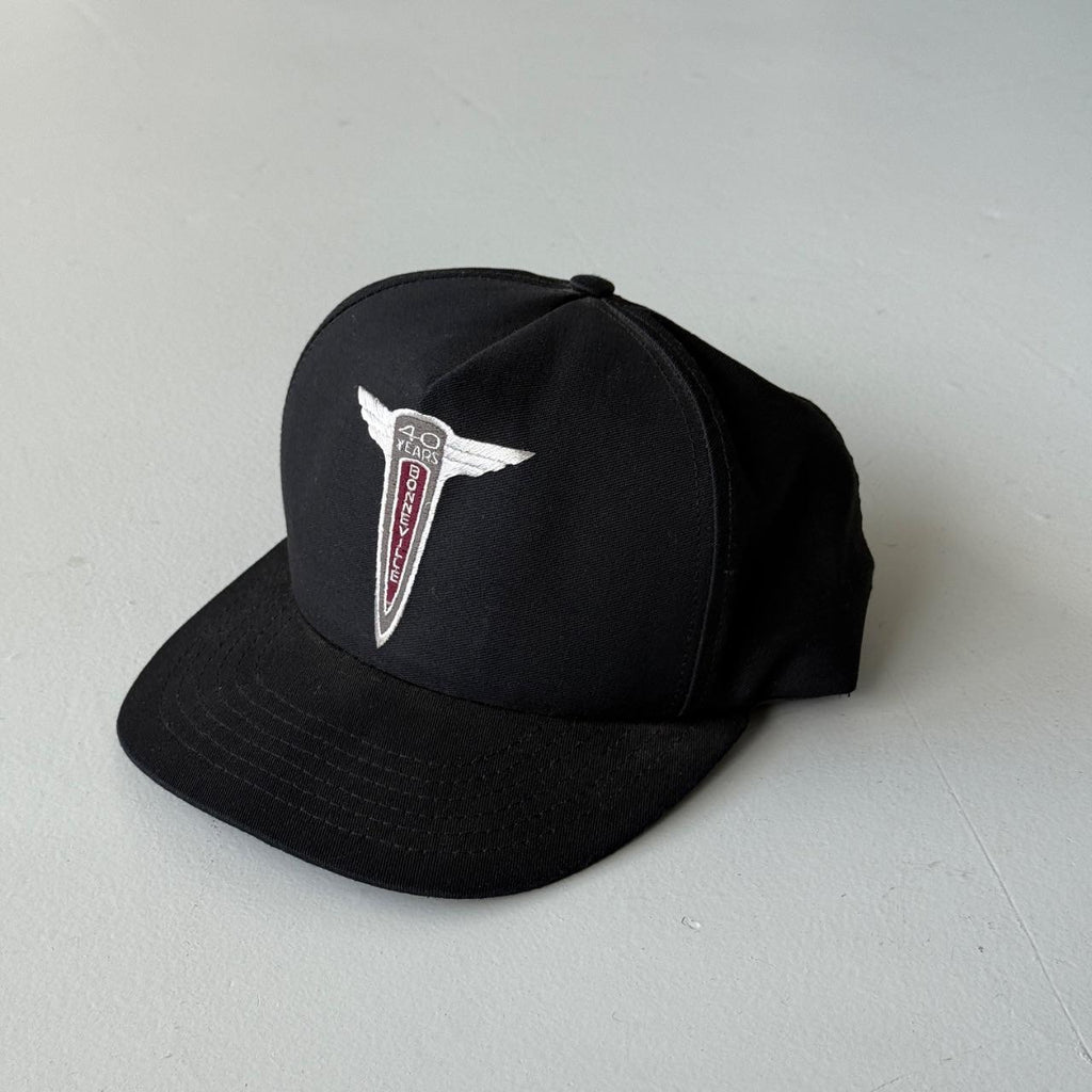 Black Bonneyville Vintage SnapBack Trucker Cap