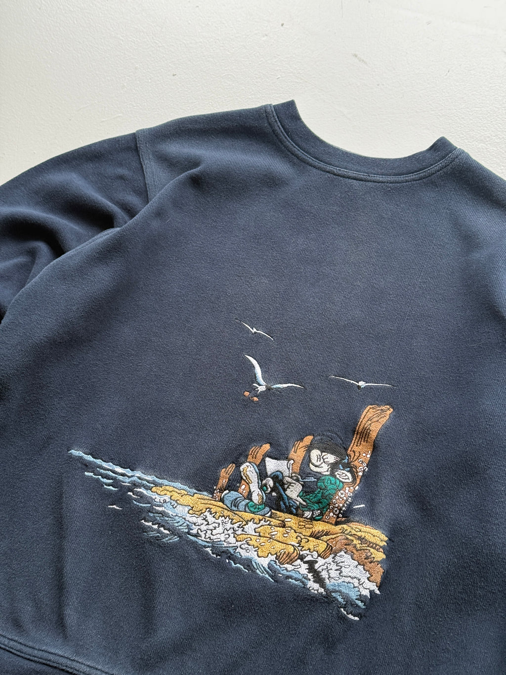 Gaston Lagaffe Studio Aventures 1997 Vintage Sweatshirt - Medium