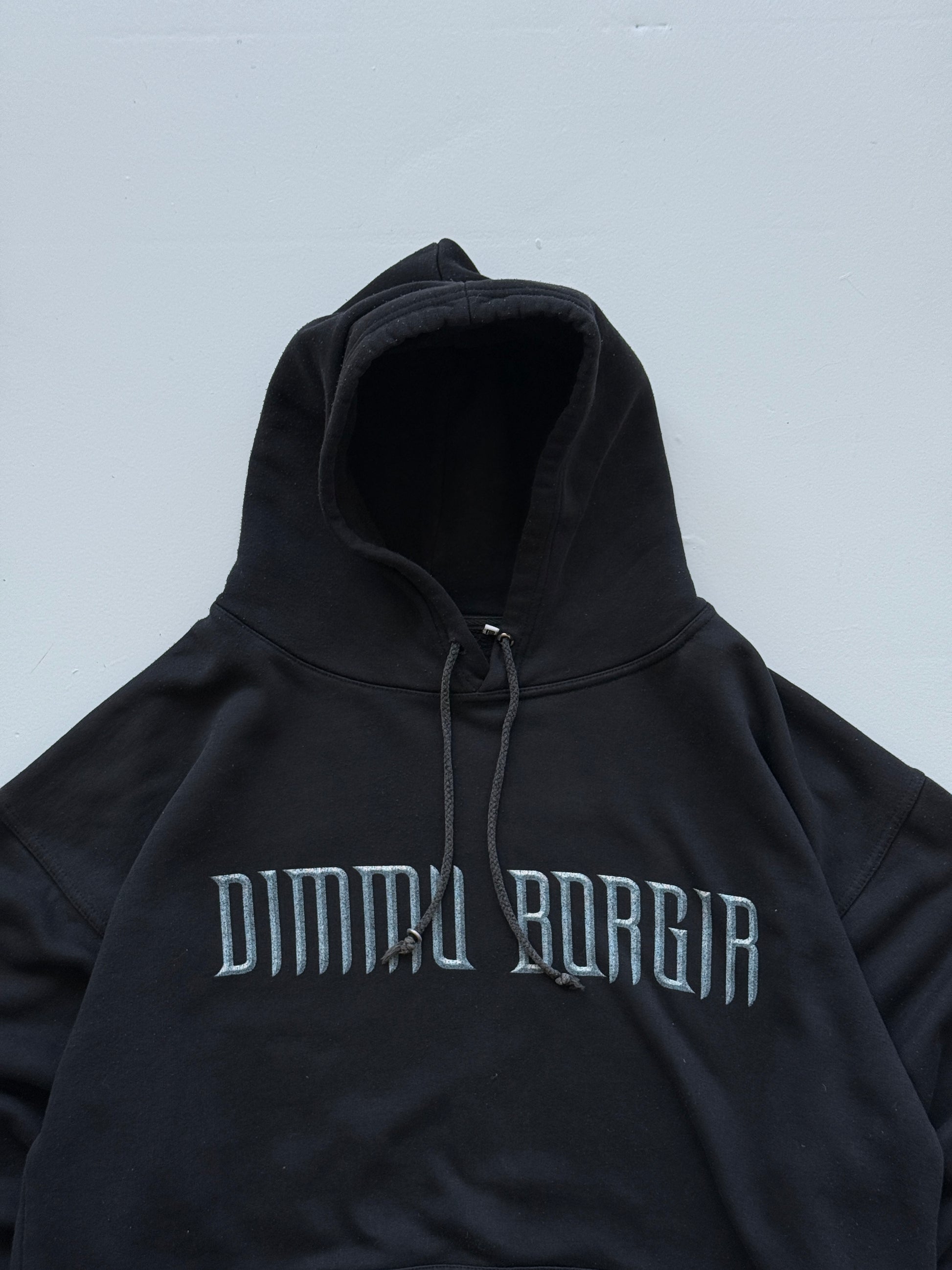 Dimmu Borgir Death Cult Armageddon 00's Vintage Metal Hoodie - XL
