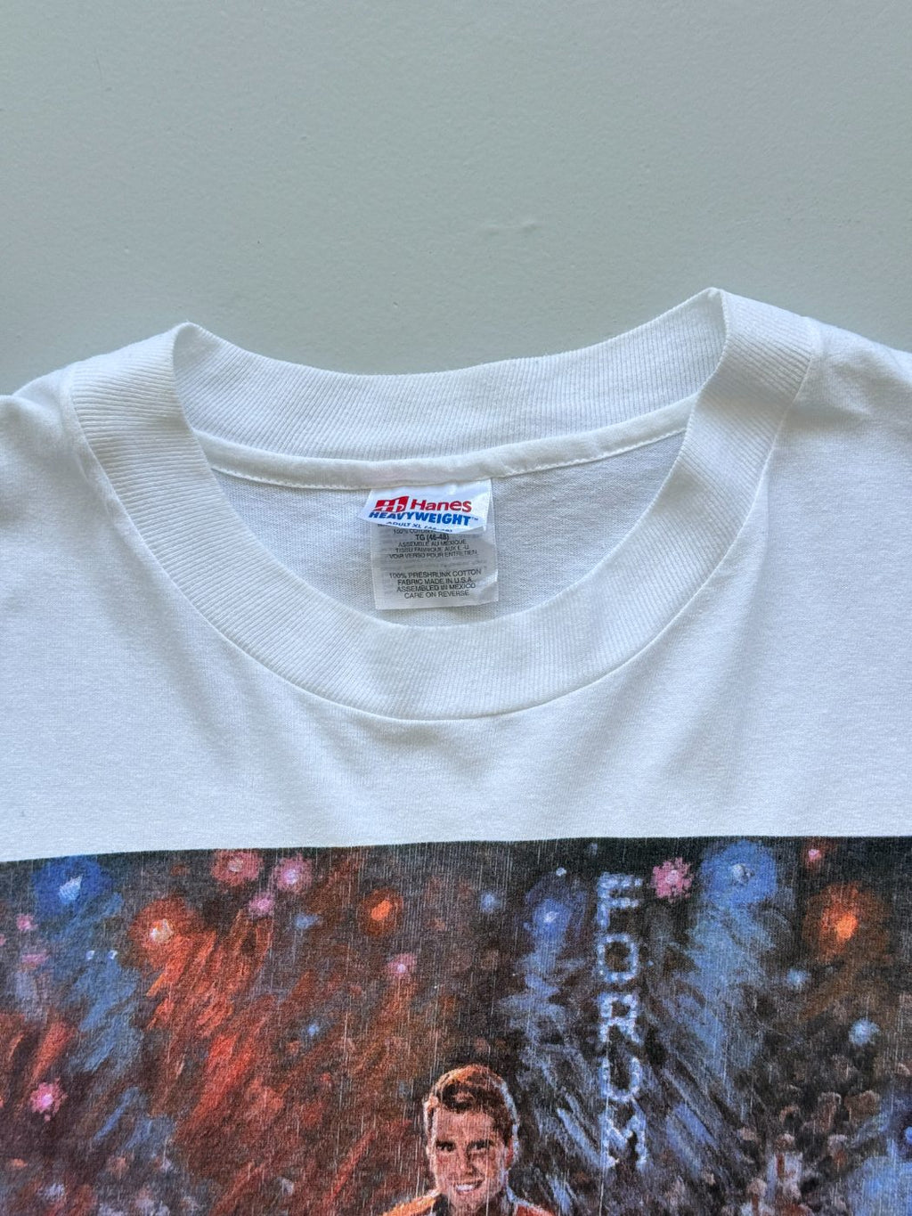 Hanes Montreal Canadiens Skate With Les Canadiens 1996 Vintage Single Stitch T-S