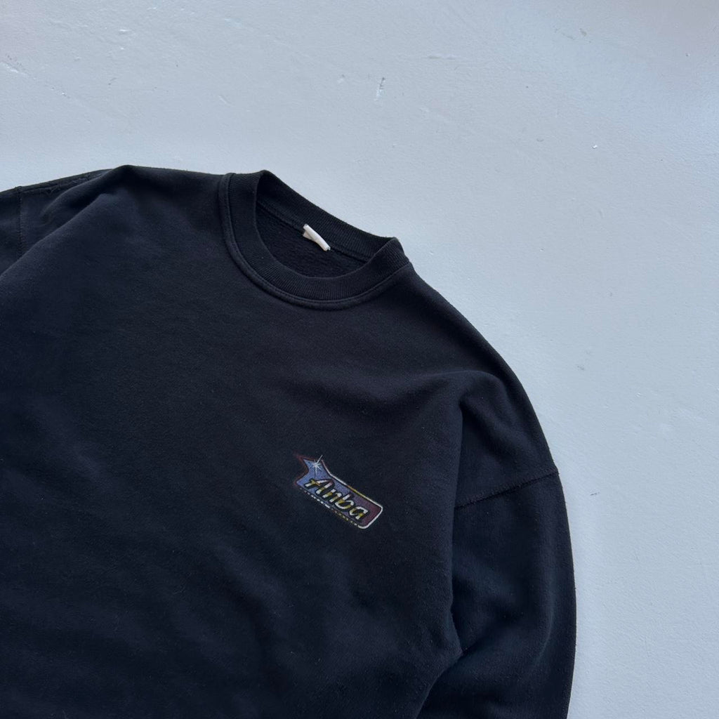 Black Anba Snowboarding 90’s Vintage Graphic Sweatshirt - Medium