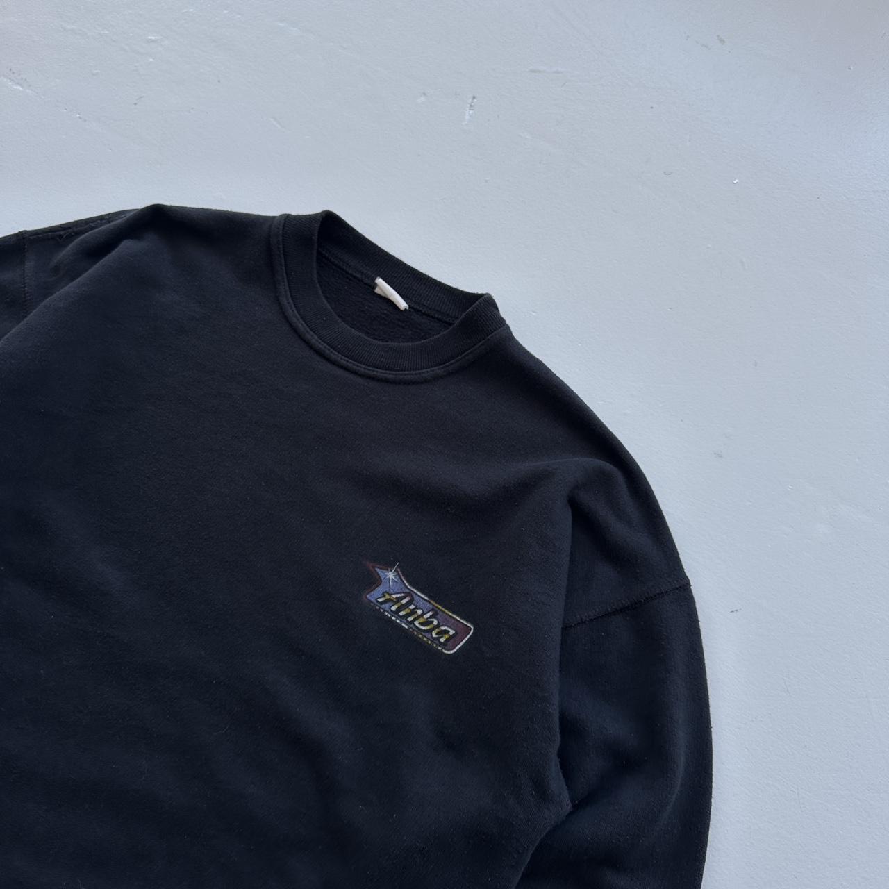 Black Anba Snowboarding 90’s Vintage Graphic Sweatshirt - Medium