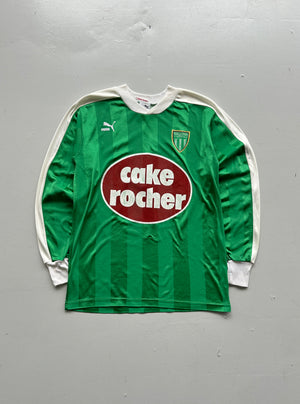 Vintage 80's Football Shirt ASSE Cake Rocher Puma Jersey 1985-1986 - XS