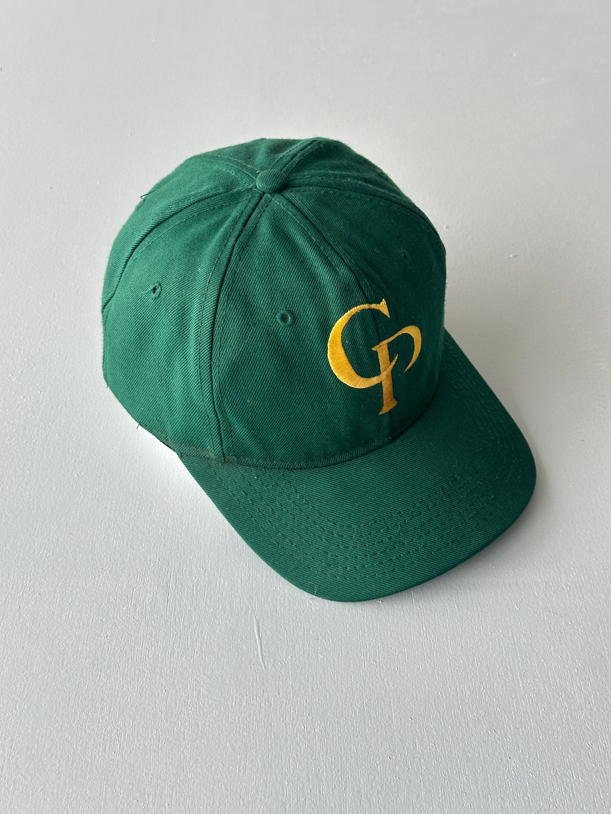 Green CP Monogram 90's Vintage SnapBack Trucker Cap