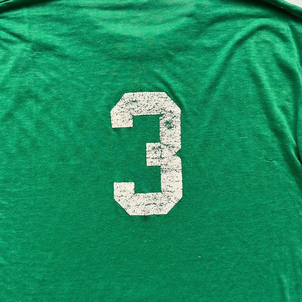 Green Walkerton Basketball 80s Vintage T-shirt - Small