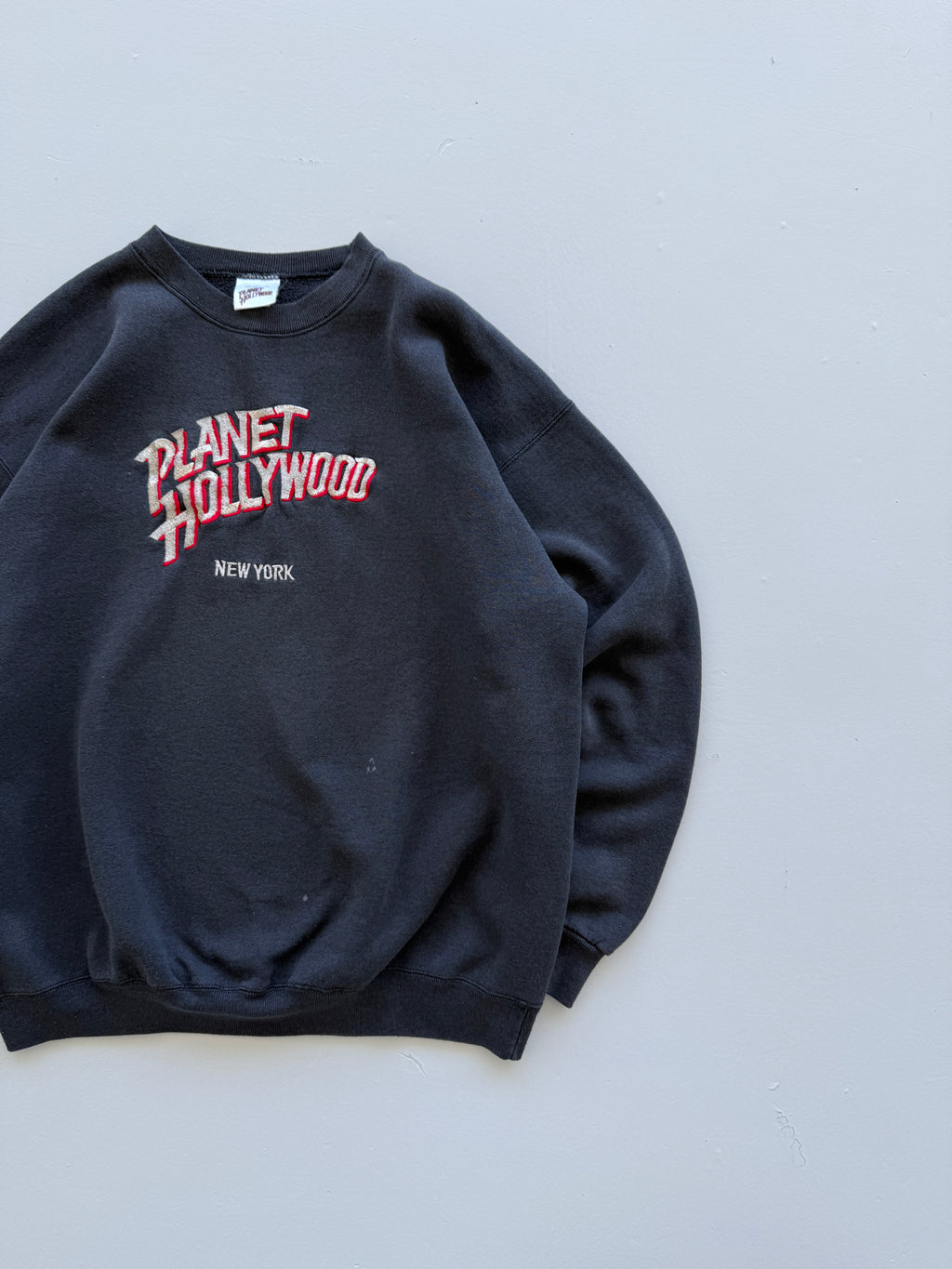 Black Planet Hollywood 90's Vintage Graphic Tourist Sweatshirt Jumper - XL