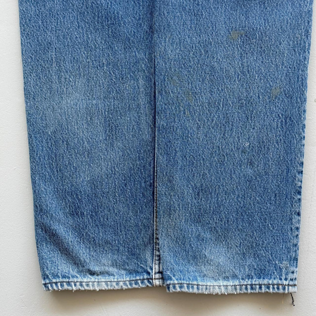Blue Levi's Denim 501 90's Vintage Jeans - 31” x 32”
