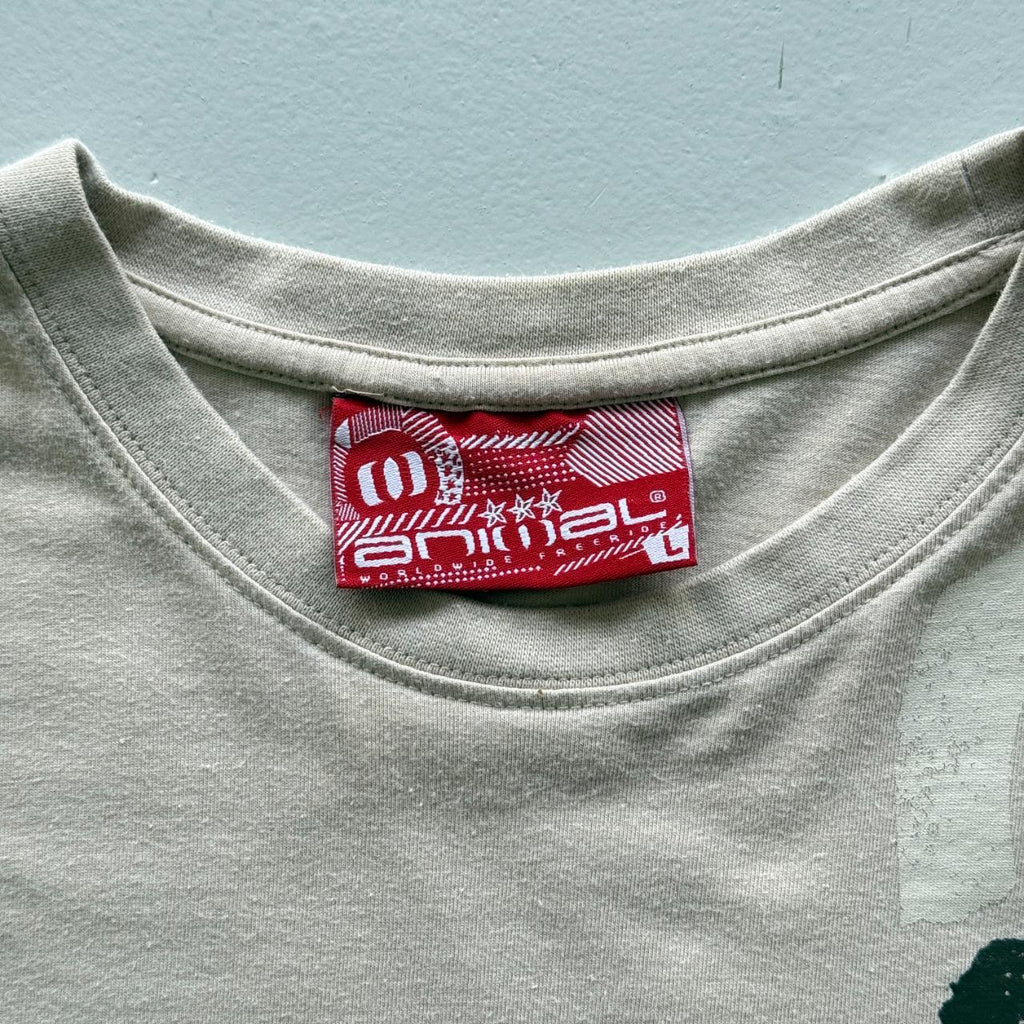 Animal Vintage Y2K 00s Surfwear T-shirt - Large