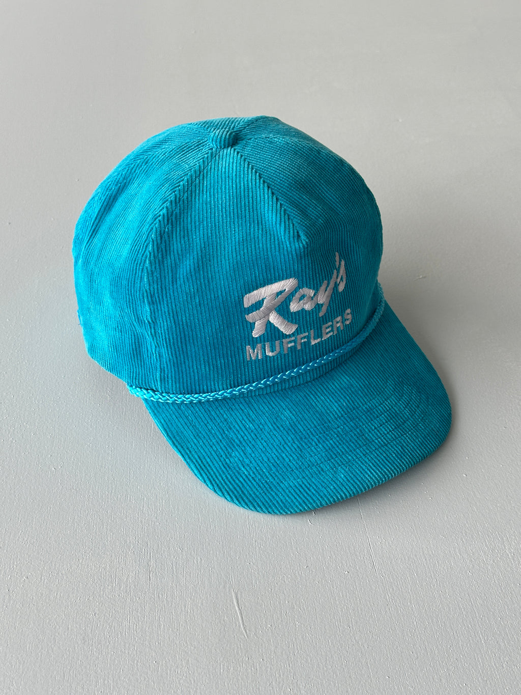 Teal Ray's Mufflers 90's Vintage SnapBack Trucker Cap