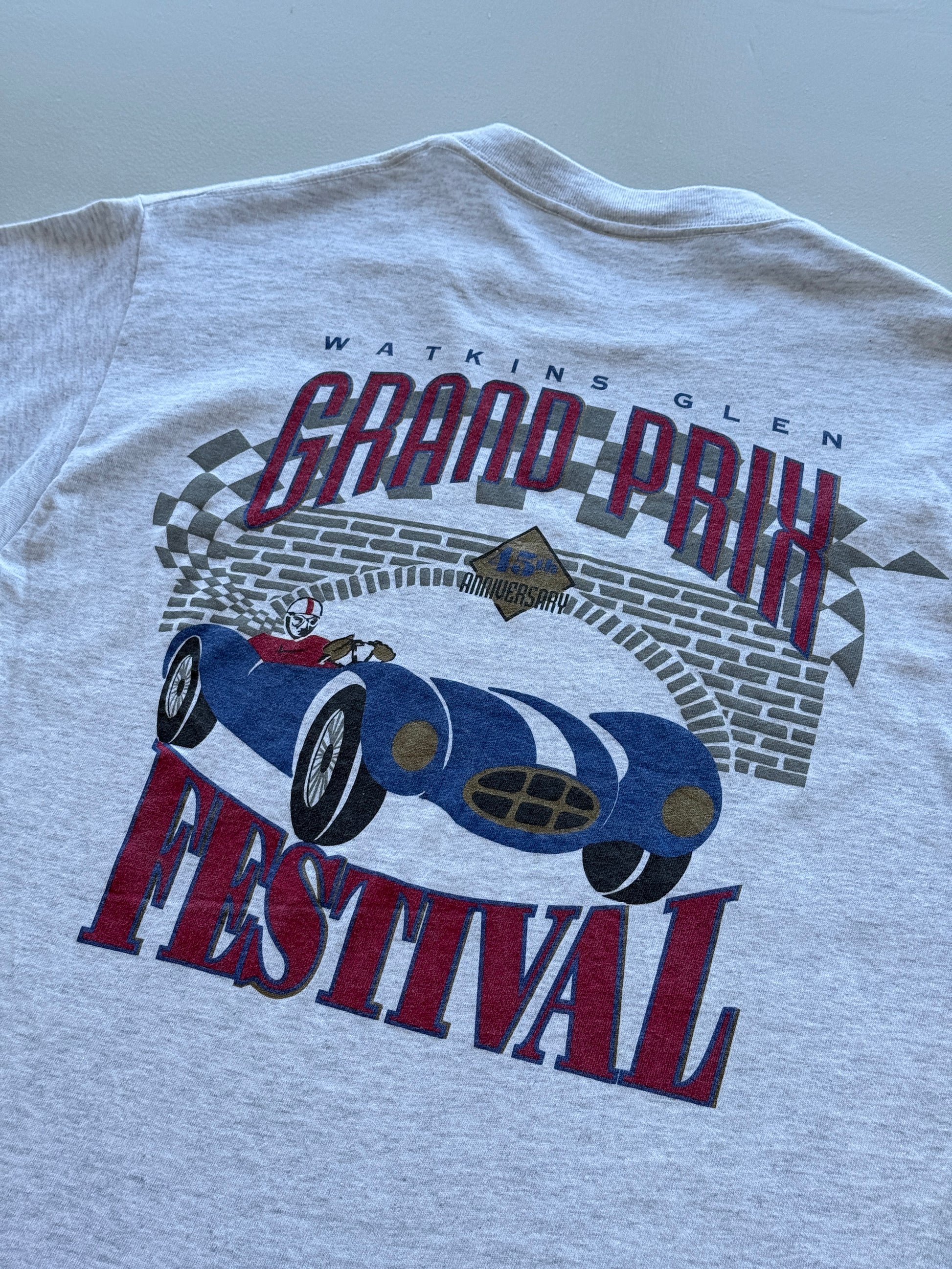 Watkins Glen Grand Prix Festival 90's Vintage Single Stitch T-Shirt - Medium