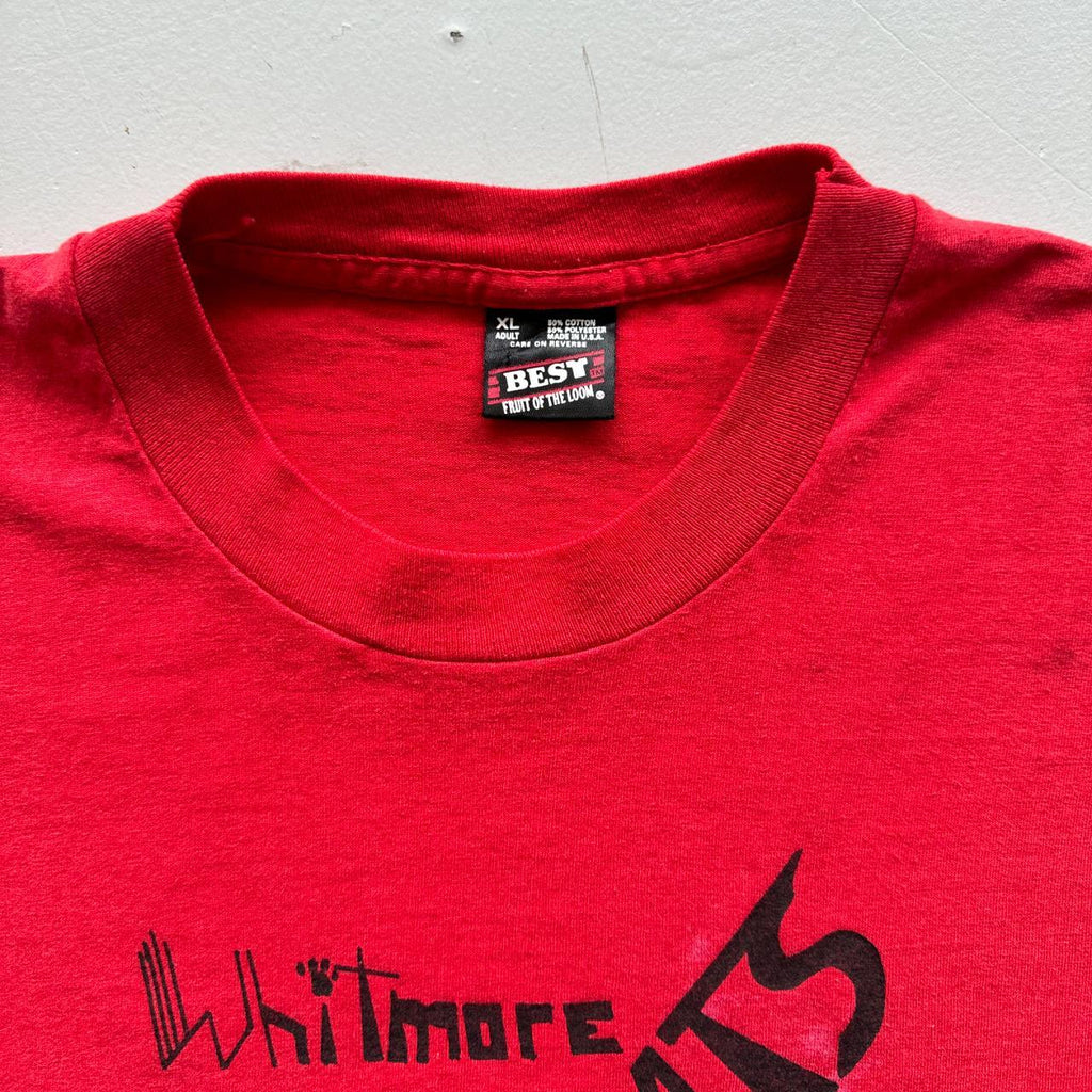 Red Whitewmore Wildcats 90s Vintage T-shirt - XL