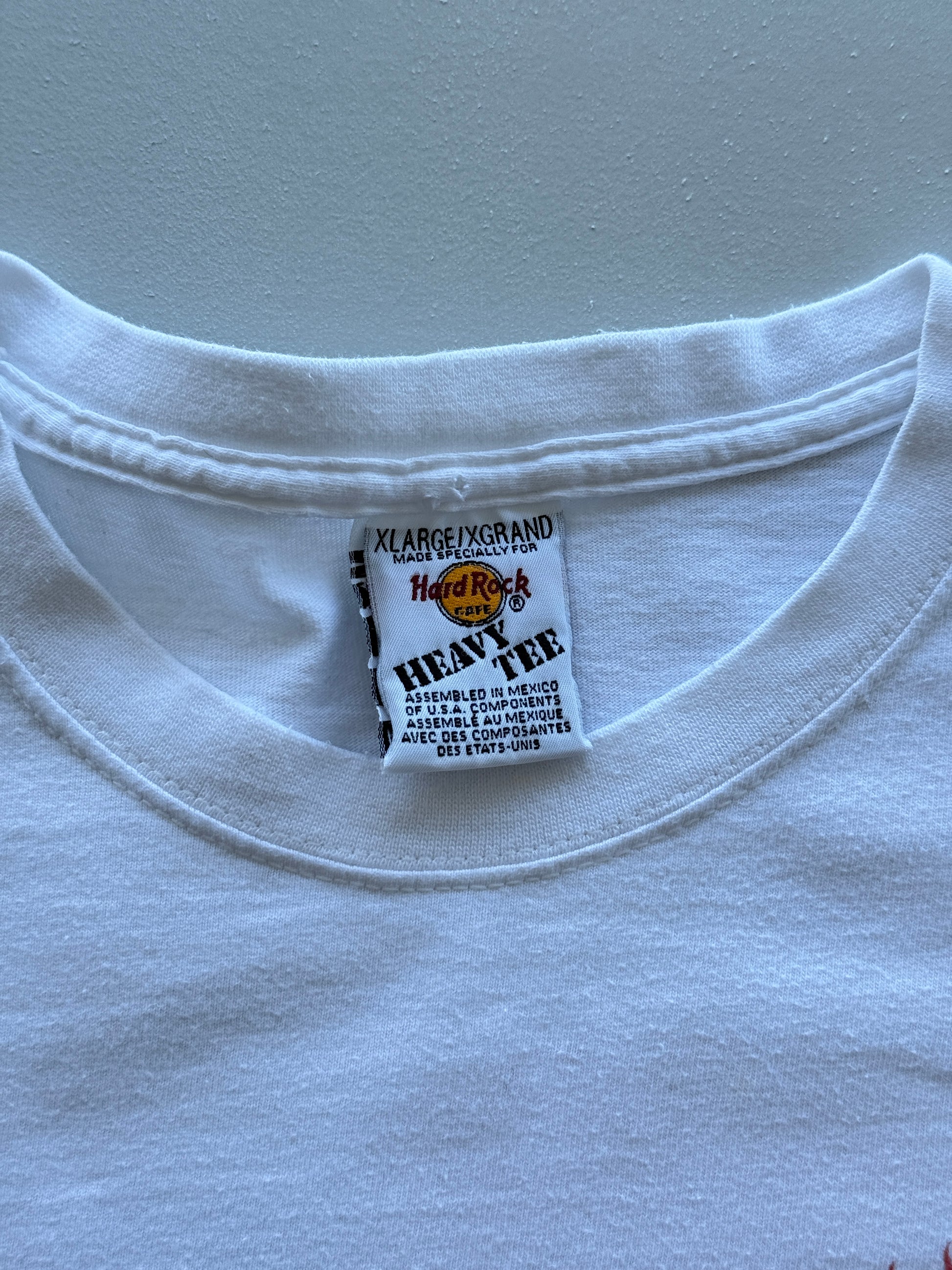 Hard Rock Cafe San Diego 90's Vintage Heavy Tee - XL