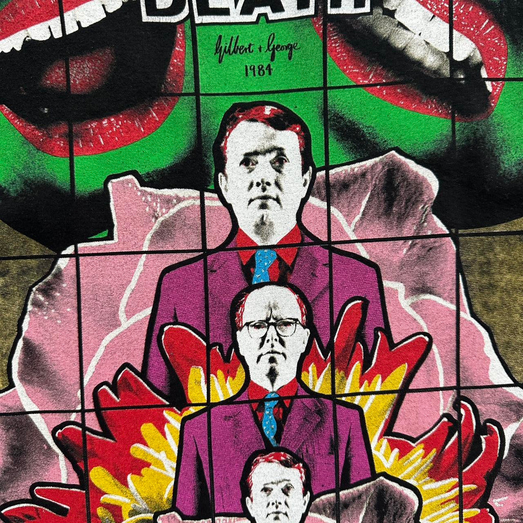 Black Supreme Gilbert & George Graphic T-Shirt - Large