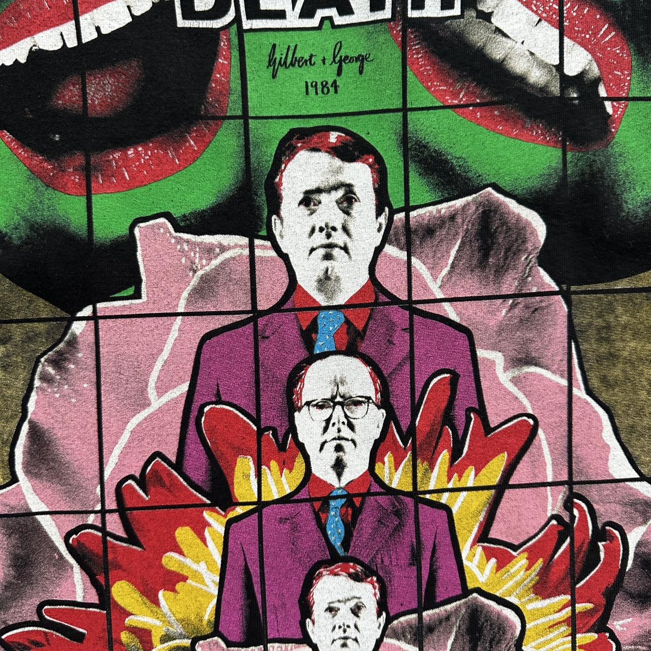 Black Supreme Gilbert & George Graphic T-Shirt - Large