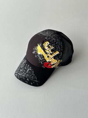 Quiksilver Foam and Mesh Y2K Vintage SnapBack Trucker Cap
