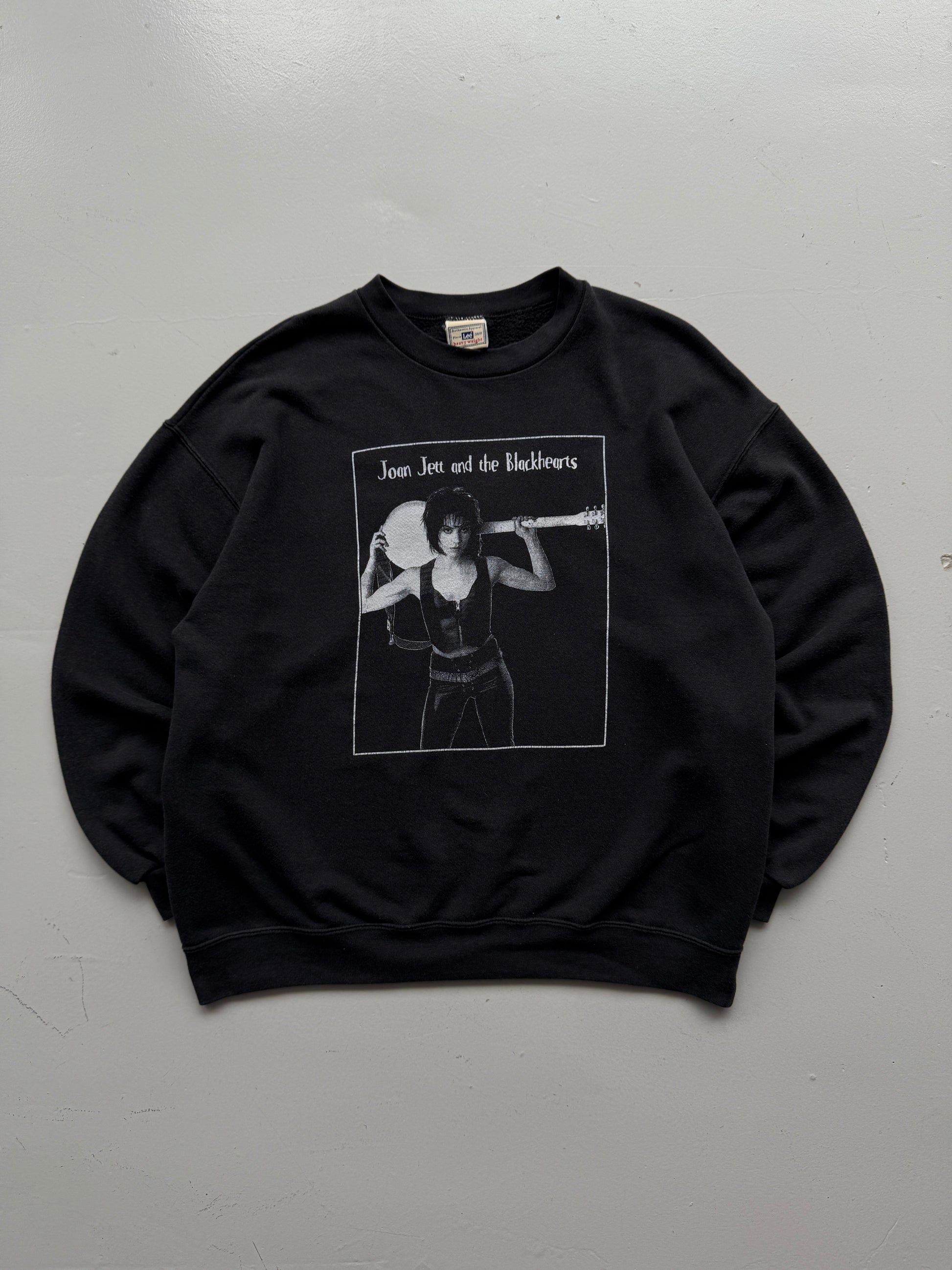Black Joan Jett and The Blackhearts Vintage Sweatshirt 90's Crewneck - Medium