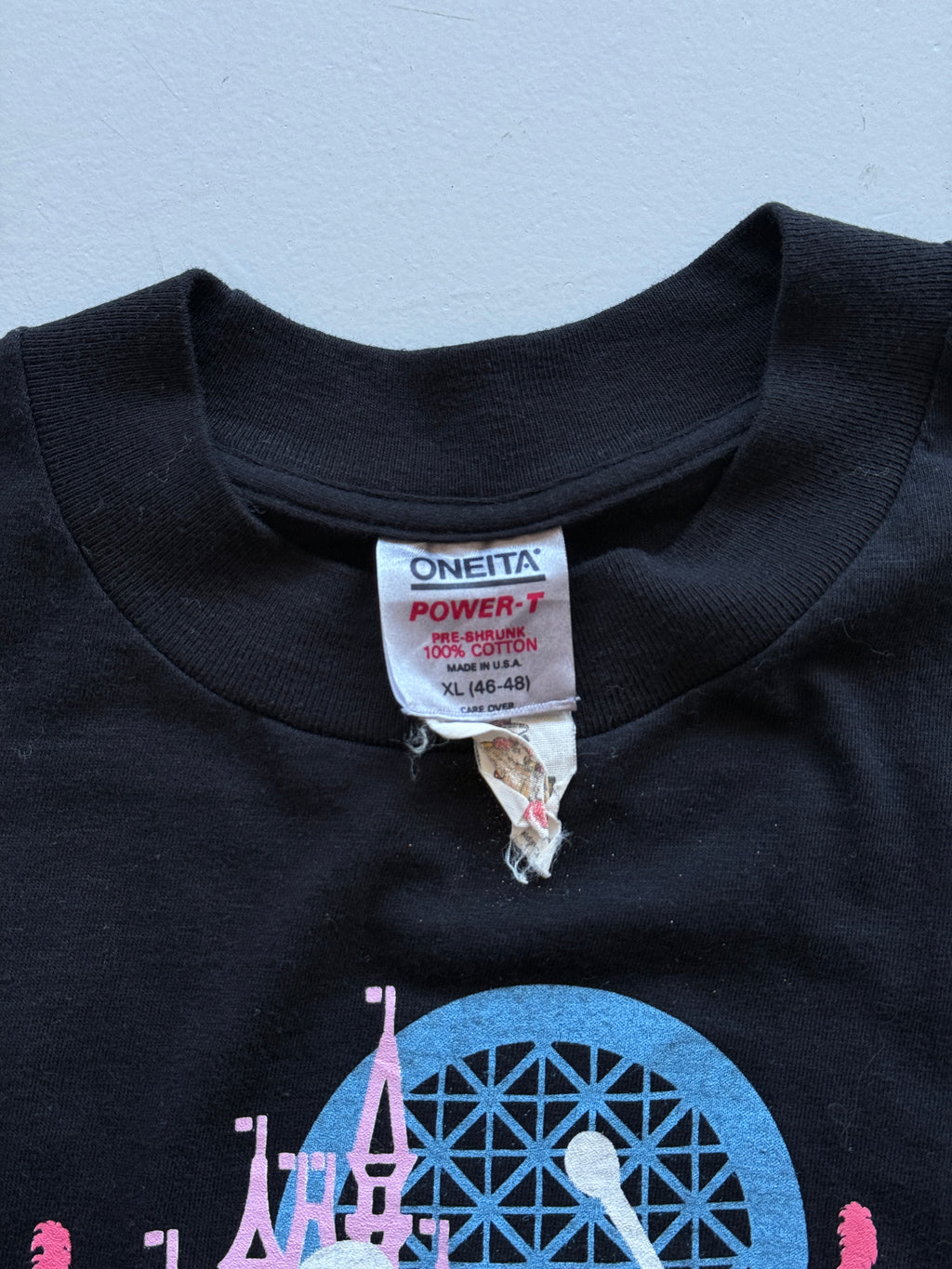 Black Disney Music Vintage 90's Graphic T-shirt - XL