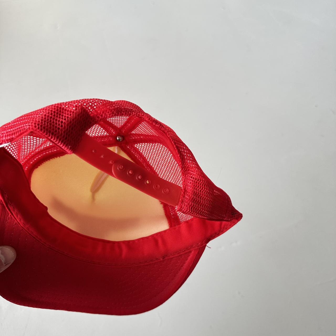 Red Mizlou TV Mesh and Foam Trucker SnapBack Cap