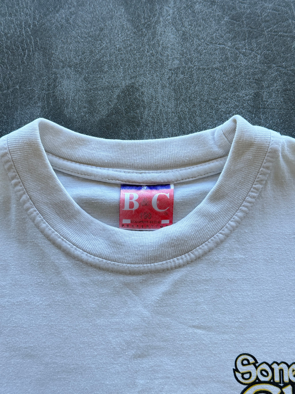 White Sonerien Glaz Breton Folk Band Vintage Graphic T-Shirt - Small