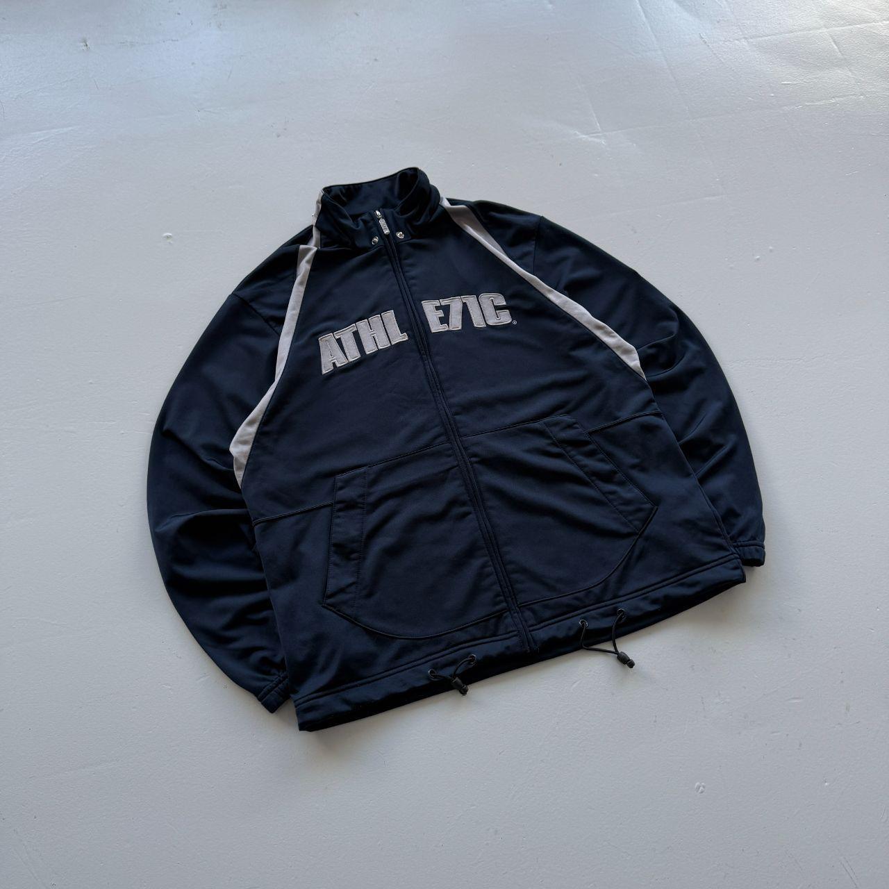 Blue Nike Athletic 00s Windbreaker Track Jacket - Medium