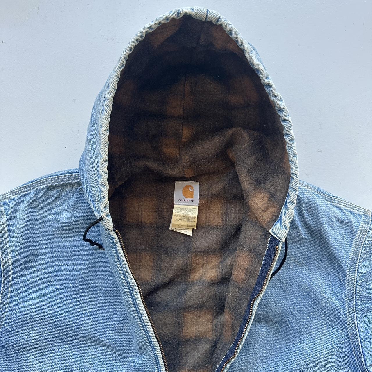 Carhartt Vintage Denim 90s J08DST Active Hoodie - 2XL