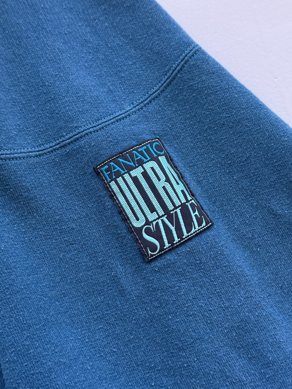 Blue Fanatic 80's Vintage Ski Graphic Sweatshirt Jumper - Large