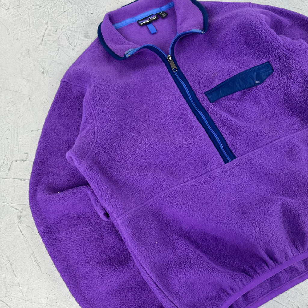 Patagonia 90’s Purple Made in the USA Snap-T style Fleece - Medium