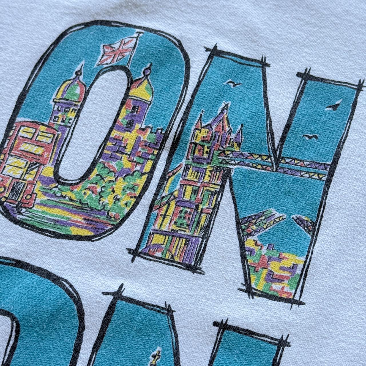 White London Vintage 90s T-shirt - Small