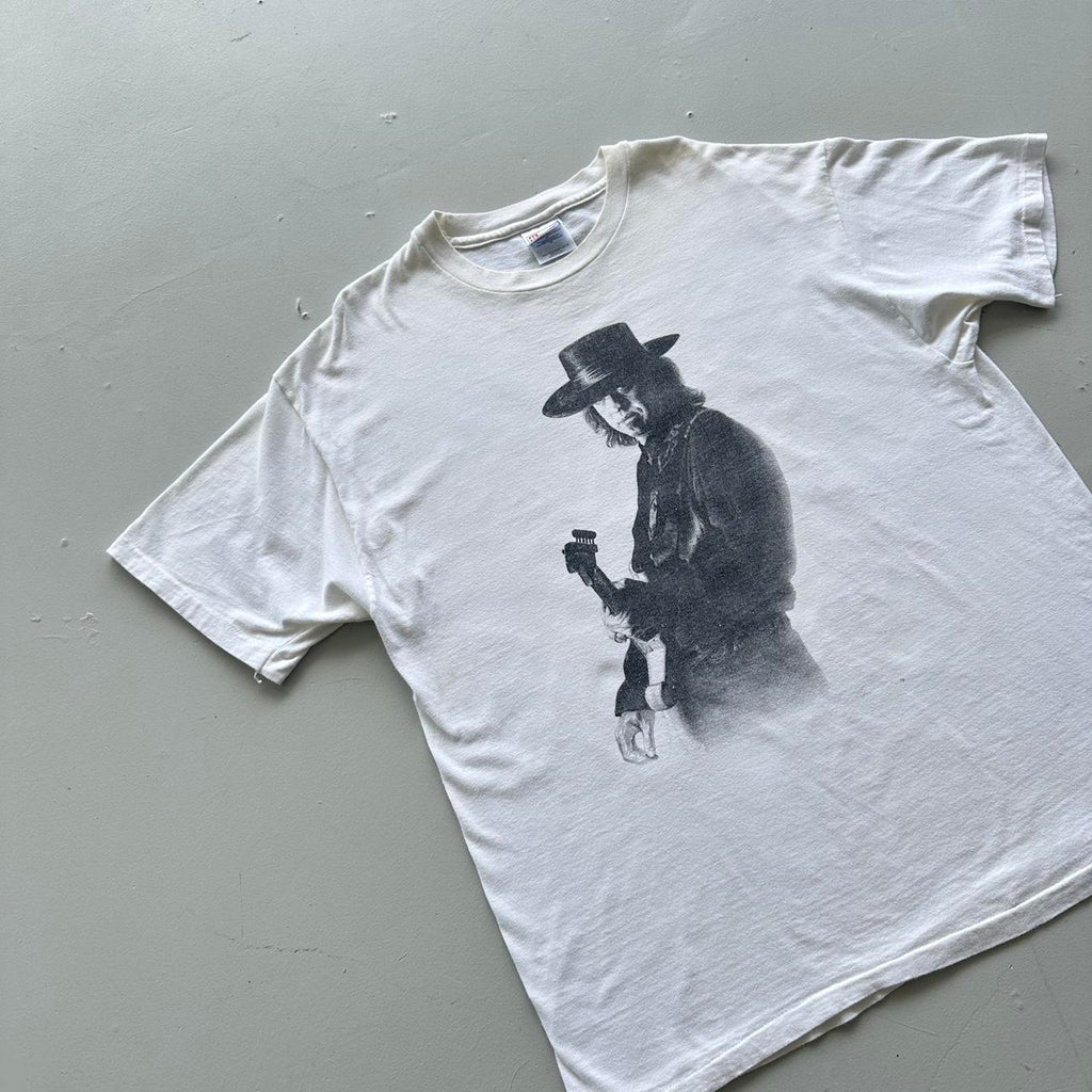 White Stevie Ray Vaghaun Vintage T-shirt - XL