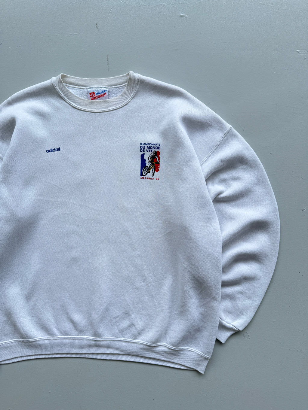 Adidas MTB World Championships Metabief 1993 Vintage Sweatshirt - Large