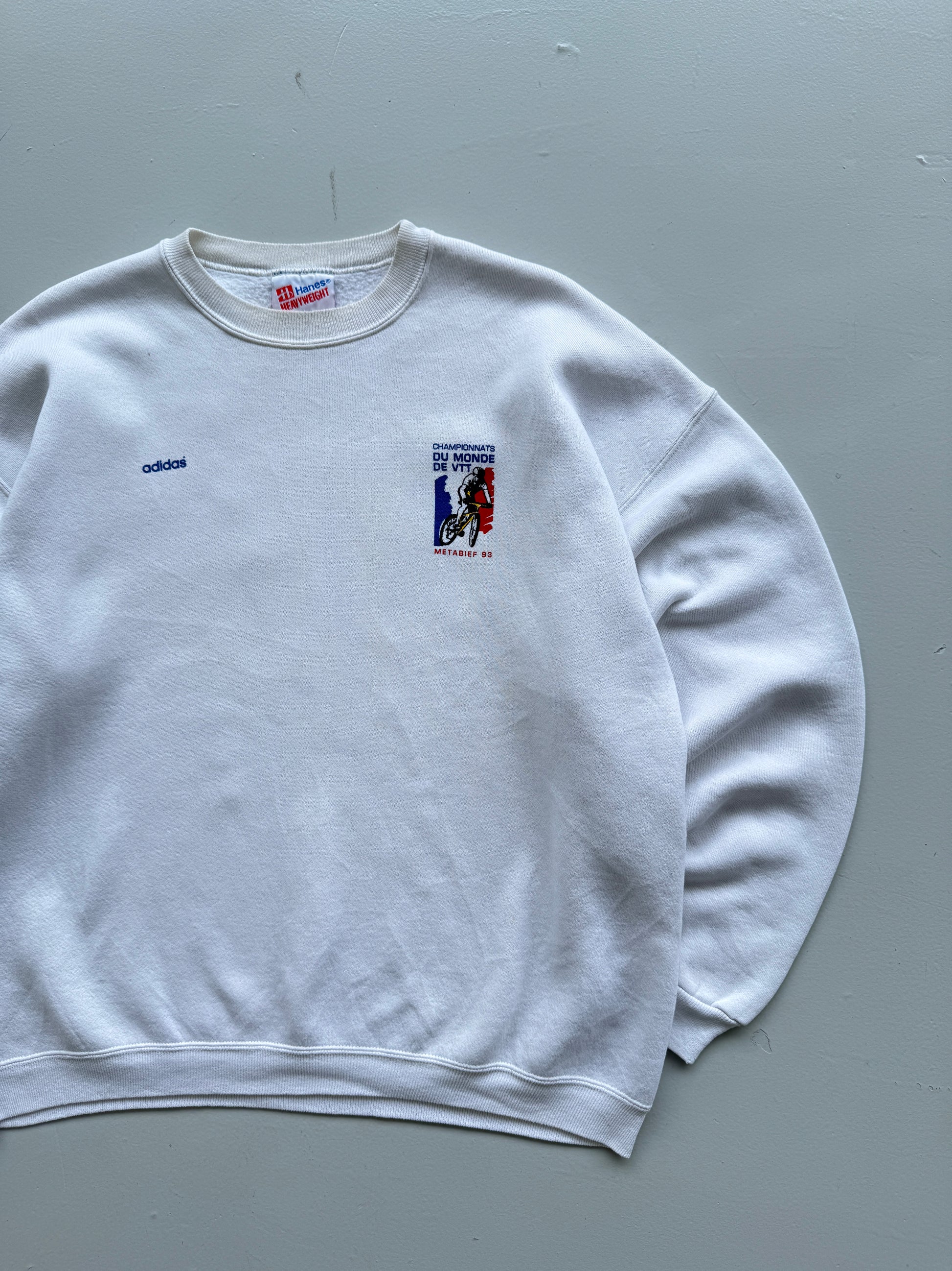 Adidas MTB World Championships Metabief 1993 Vintage Sweatshirt - Large