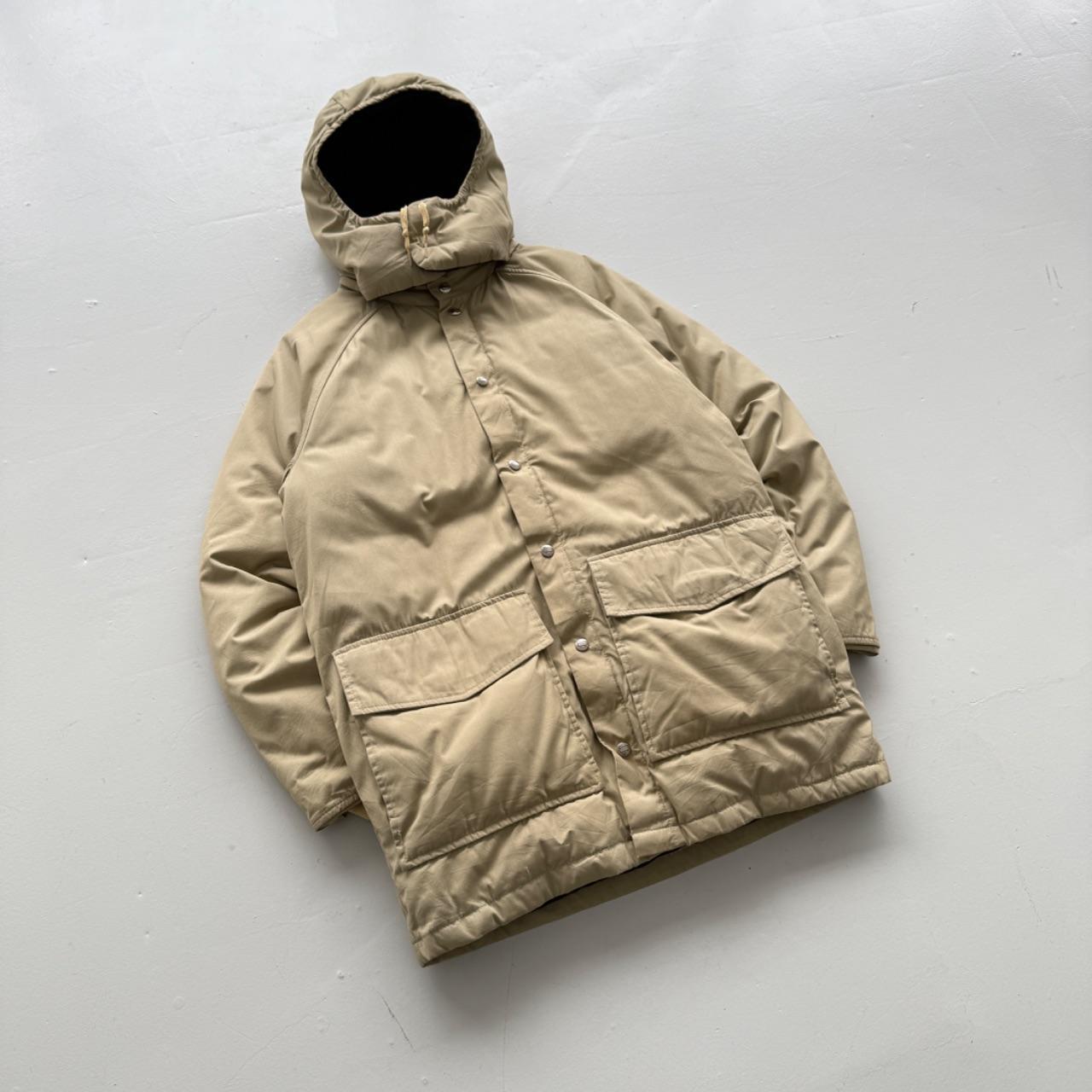 Cream Woolrich 90’s Vintage Heavy Down Jacket - Medium