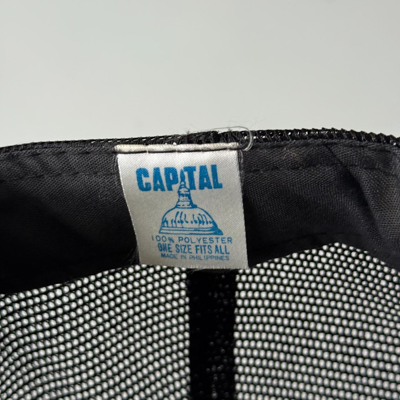 White Keenan Transit Co Vintage Mesh and Foam SnapBack Trucker Cap