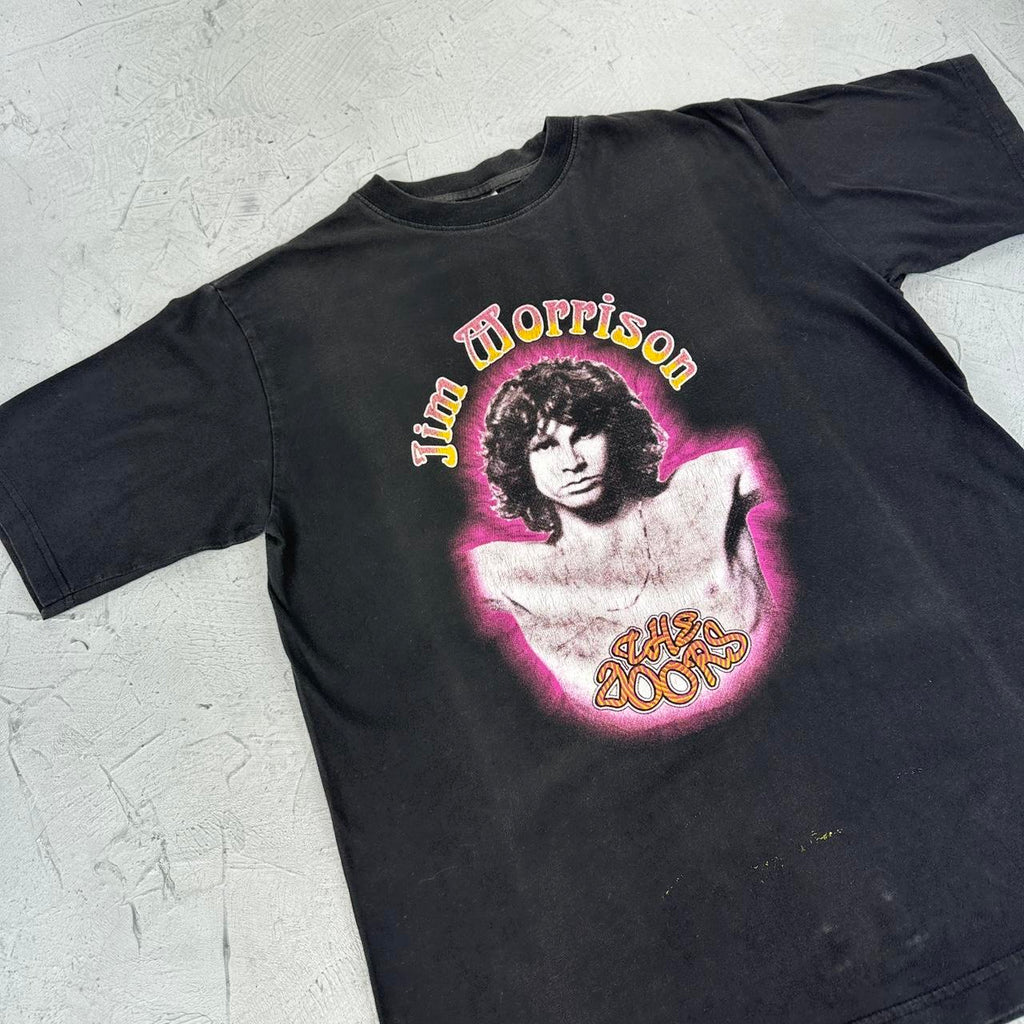 Jim Morrison The Doors Black 90s vintage T-shirt - Medium