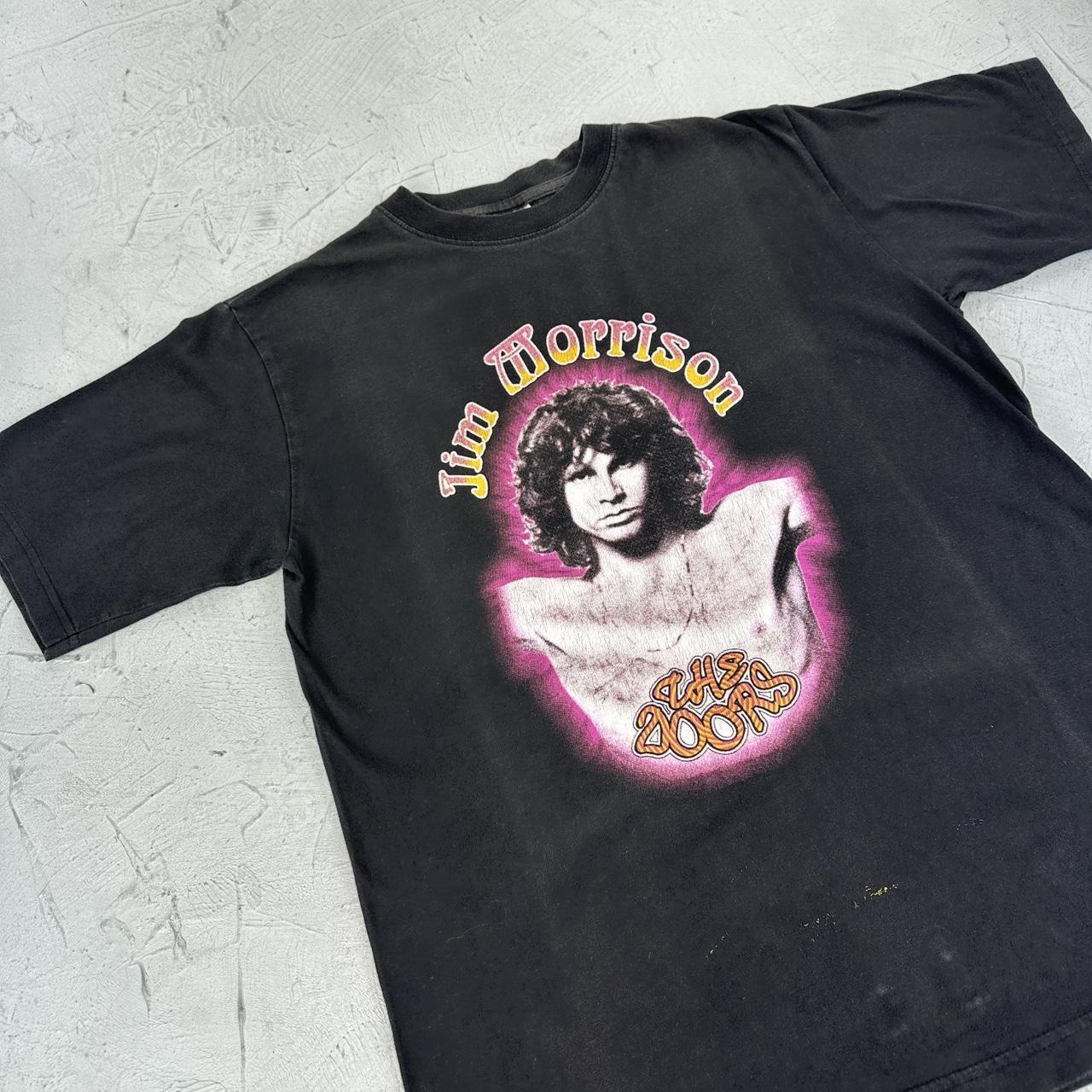 Jim Morrison The Doors Black 90s vintage T-shirt - Medium