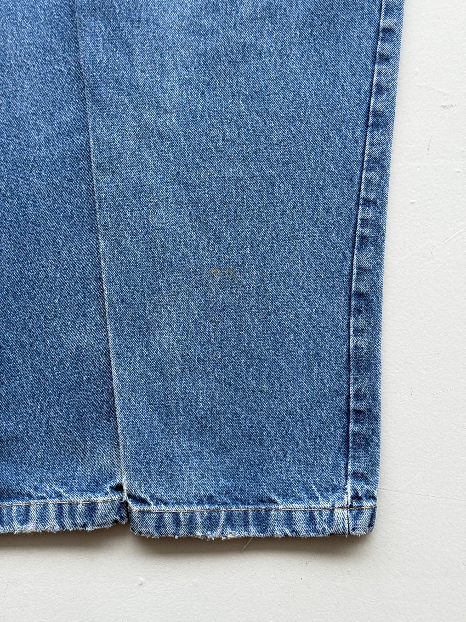 Blue P&G 90's Vintage Workwear Jeans - W33 x L31